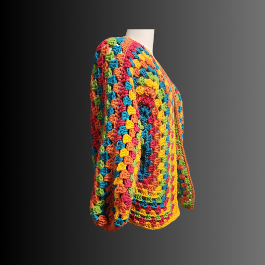 Rainbow Harmony Cardigan