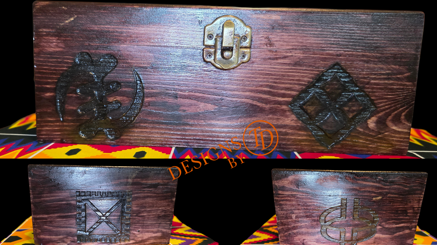 Sacred Pause Altar Box – Handmade Ancestral Ritual Set (Customizable)