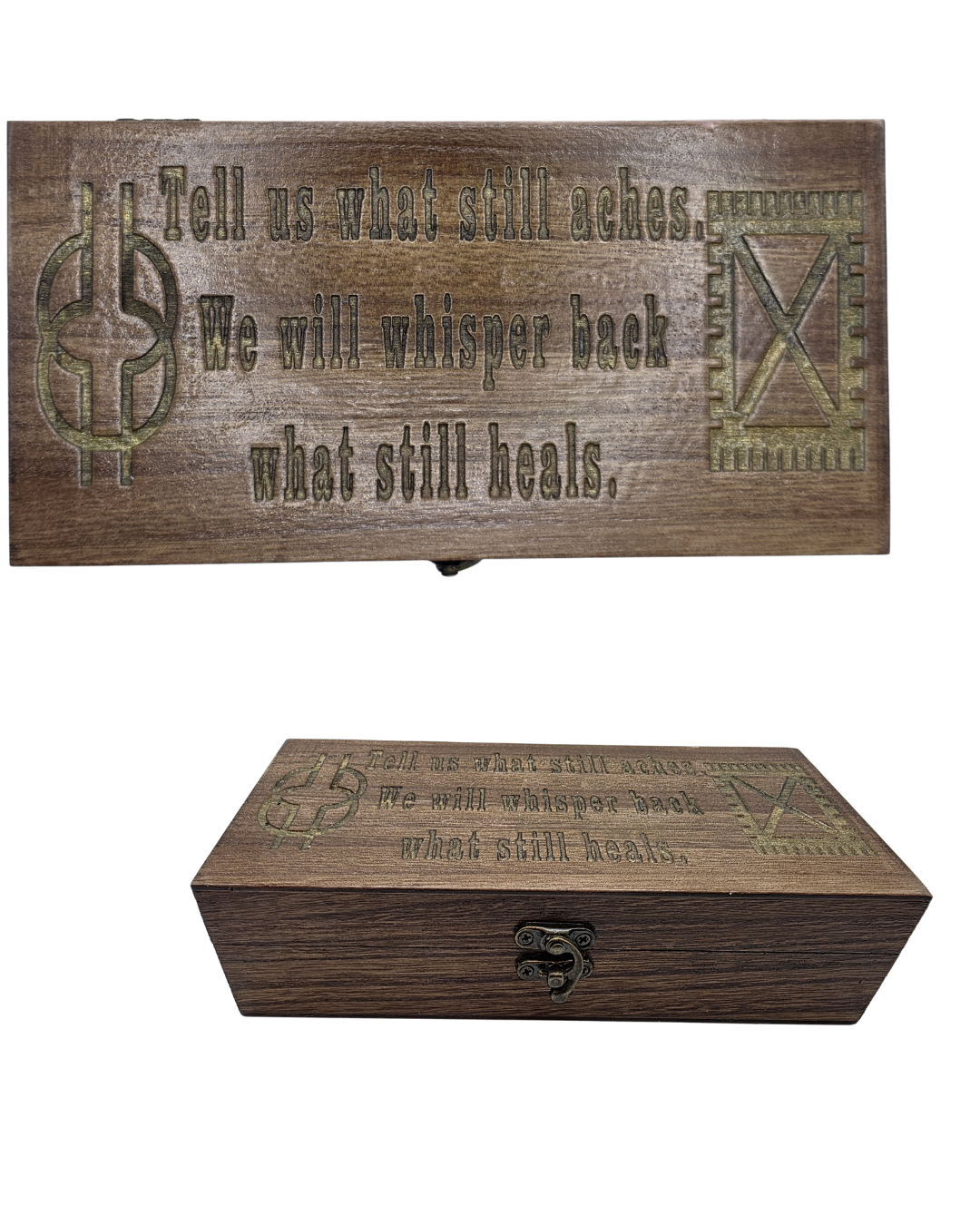 Sacred Pause Altar Box – Handmade Ancestral Ritual Set (Customizable)