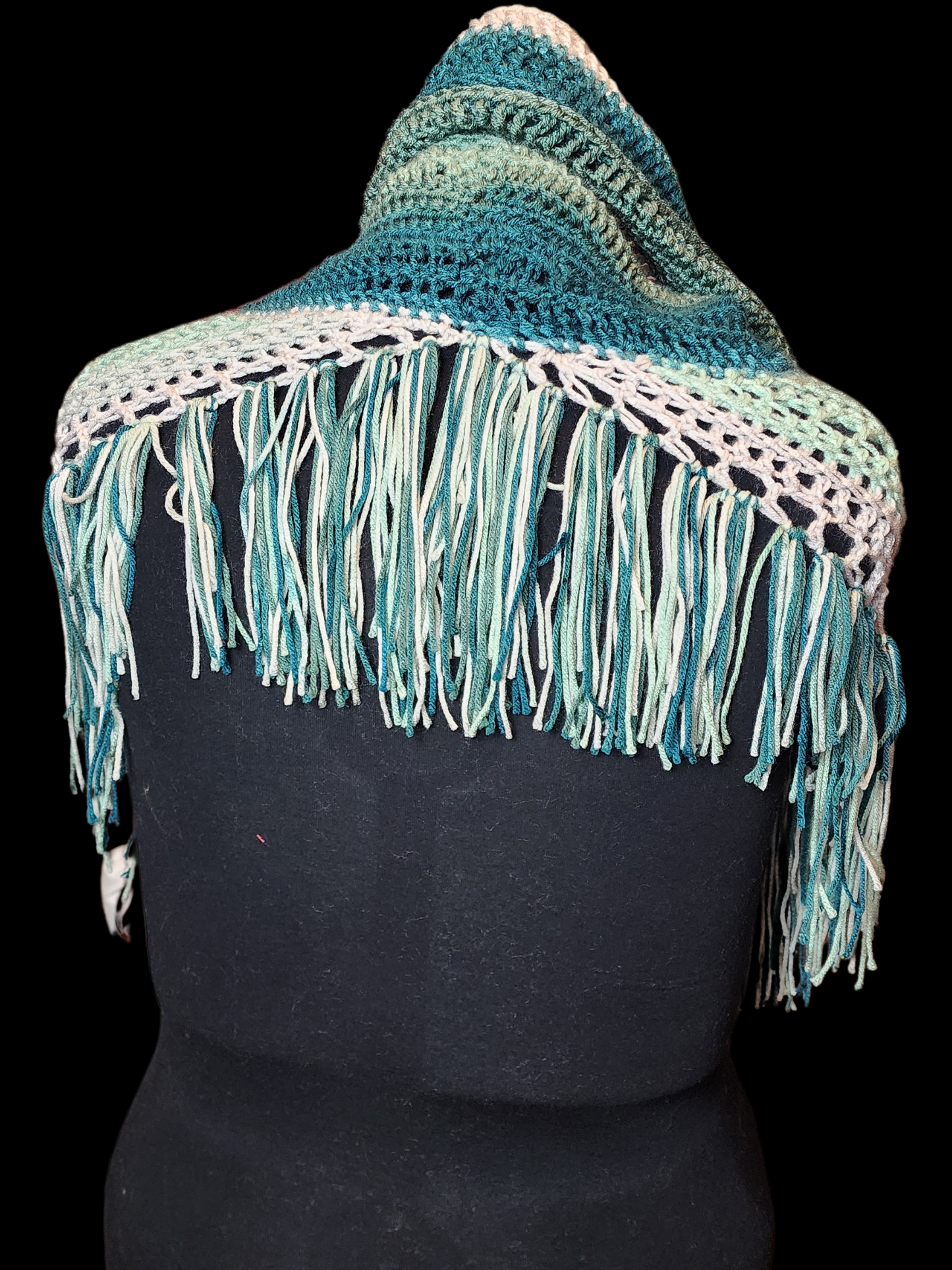 Ocean's Embrace Hooded Scarf