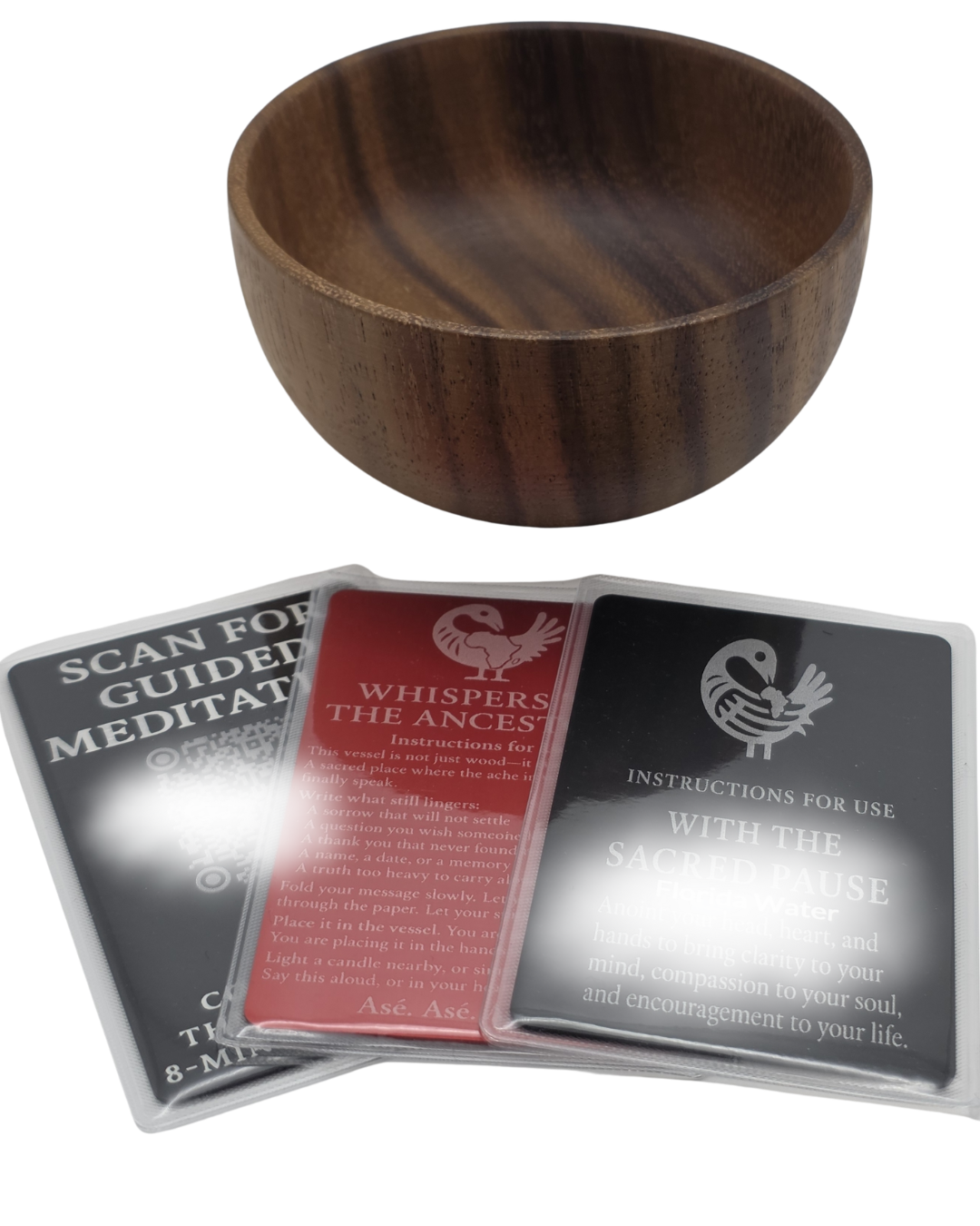 Sacred Pause Altar Box – Handmade Ancestral Ritual Set (Customizable)