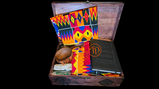 Sacred Pause Altar Box – Handmade Ancestral Ritual Set (Customizable)