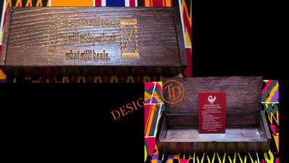 Sacred Pause Altar Box – Handmade Ancestral Ritual Set (Customizable)