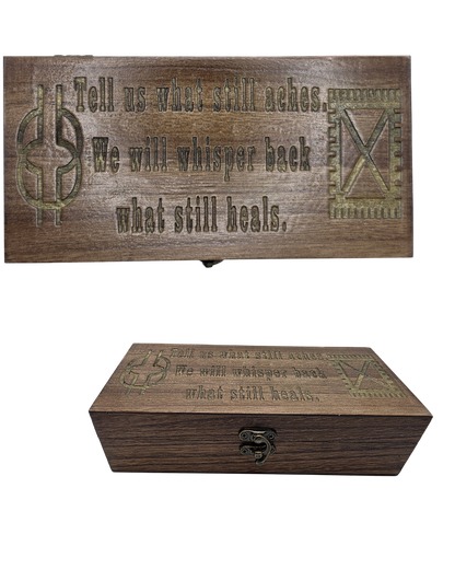Sacred Pause Altar Box – Handmade Ancestral Ritual Set (Customizable)