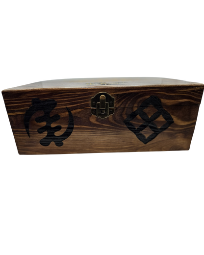 Sacred Pause Altar Box – Handmade Ancestral Ritual Set (Customizable)