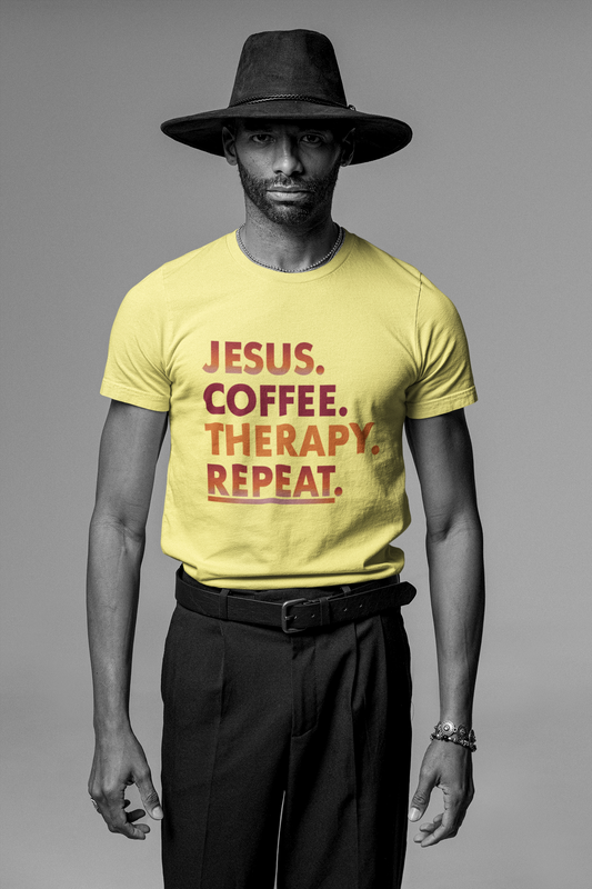 Jesus Coffee Therapy Repeat